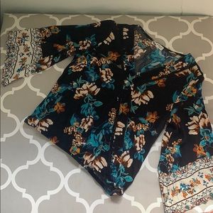 Floral printed top